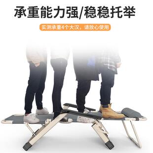 两用折叠躺椅叠椅办室午公休02靠椅家懒折人沙发躺椅折叠床用阳台