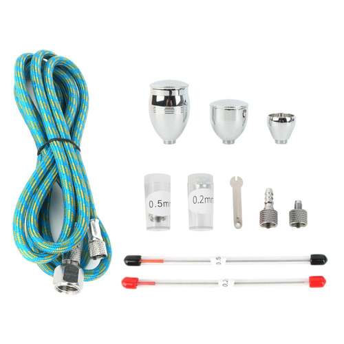 116AK三口径模型喷漆彩绘上色喷绘机迷你小喷笔套装喷笔气泵