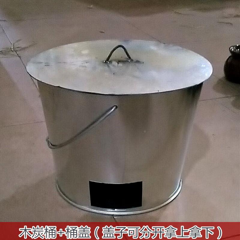大养瓦缸通炭火炉炭炉炉生铁炉芯木炭桶碳F75SJ6T7炉胆用烧烤盆烤