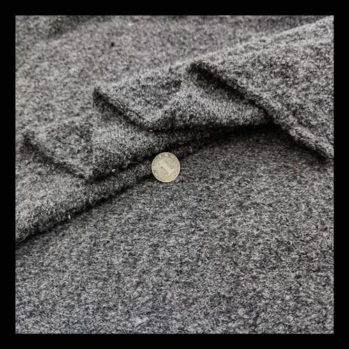 优惠新外品针织0羊毛羊驼圈色VSH秋冬加厚套开衫面料藏染青灰7色