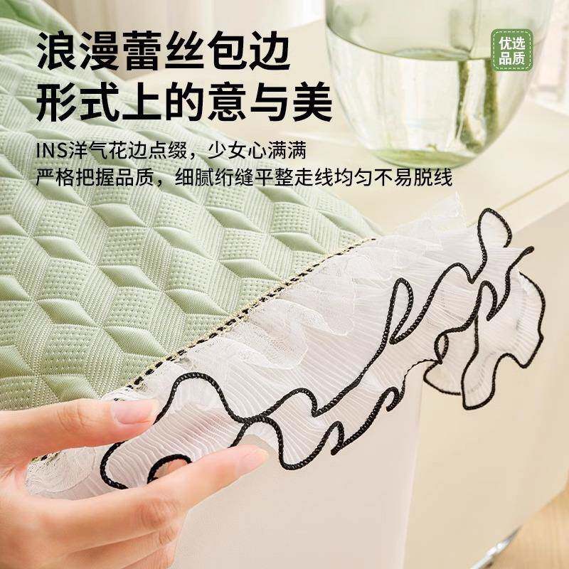 2025新冰款凉感豆豆丝夏沙发盖布天巾全盖冰豆豆沙季沙发套罩夏款