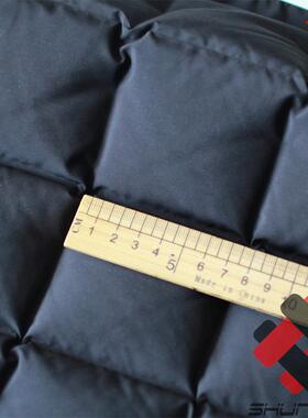 方格DL1560棉格机织双层直冲布方块被接格直冲绒通道布