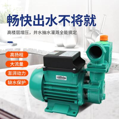 无品牌/水泵1DB-35/45/6增5抽水2机污水泵自来Z水井20V自吸清水压
