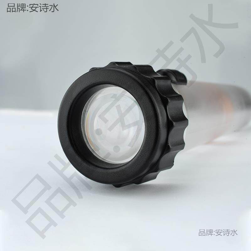 电筒J55ticak铁手摇式晃手动充电拉手电强磁自发电法透明应急荧光