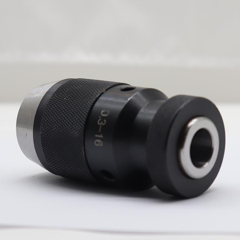 牌中自紧钻夹头B1型8铣马床电钻床手钻用0.3-16B1直柄钻夹头