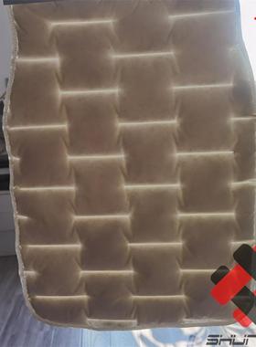 春亚纺截断双层横直冲涤通道布纶高密超轻防绒直冲绒DL1559绒布