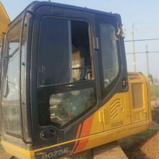 柳工9075E挖掘机钩机挡风玻璃/前挡上下左门推后挡右大臂专用钢化