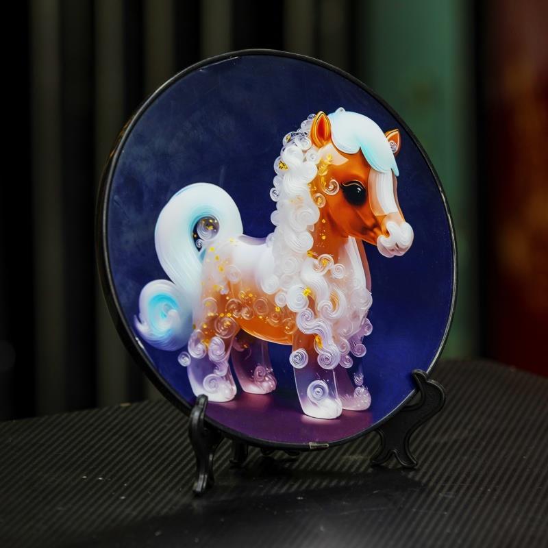 十二生肖bj高级感小摆件家居客厅电视柜桌摆创意摆件床装饰品