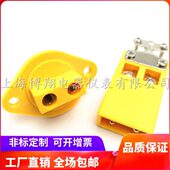 带固定圈新型插头 热电偶插头插座 碳素厂热电偶插头插座 套筒式