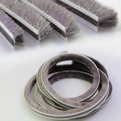 20米塑钢铝合金门窗卡槽密封条推拉窗户移门缝卡式 毛条挡风防隔音