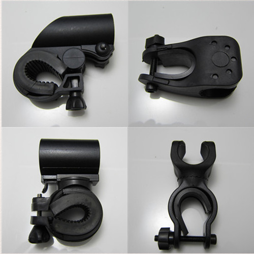 自行车灯夹 手电筒固定架 单车前灯固定架 U夜骑前照灯灯夹