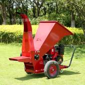 树枝粉碎机家用养殖小型手推树果油园自走式 柴MZP汽油木式 材枝碎