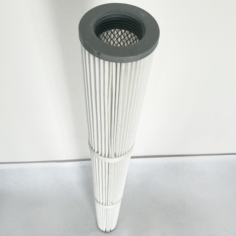 厂家尘钻机除尘过滤器粉尘器除滤筒聚酯纤除维尘滤芯钻机除尘滤芯