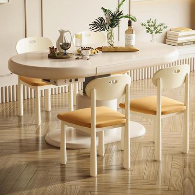 W722204新2款充电奶8油风多功能升降茶几餐书桌两用多桌用家用智