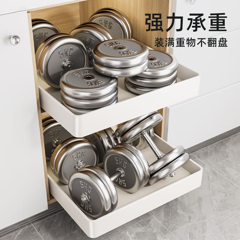 86M0F78M6HMM橱柜内抽屉置物物架厨房下水盒槽放调料碗碟具储柜抽