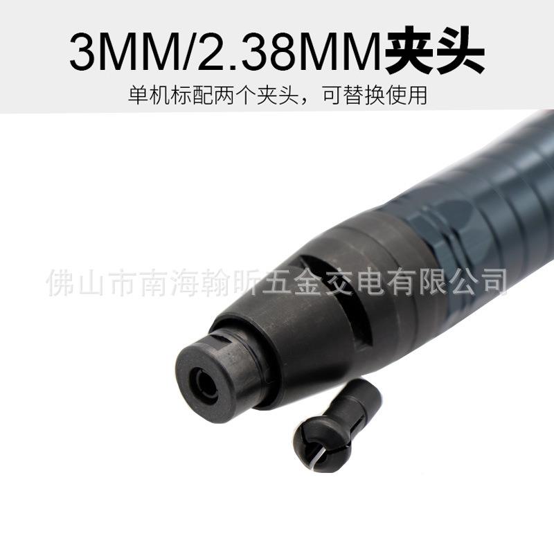 海鲨8工业级风飞磨0笔气动打磨S机抛光机磨头IPM工具高速毛刺气磨