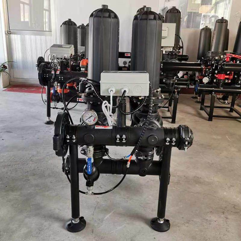 反洗滴灌叠片过滤农用林MEC大棚器节水灌溉过滤叠片园反自清冲洗