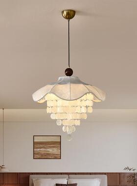 轻围灯风餐厅吊灯现代36139简约创意吊线灯魔豆餐桌饭厅奶油风奢