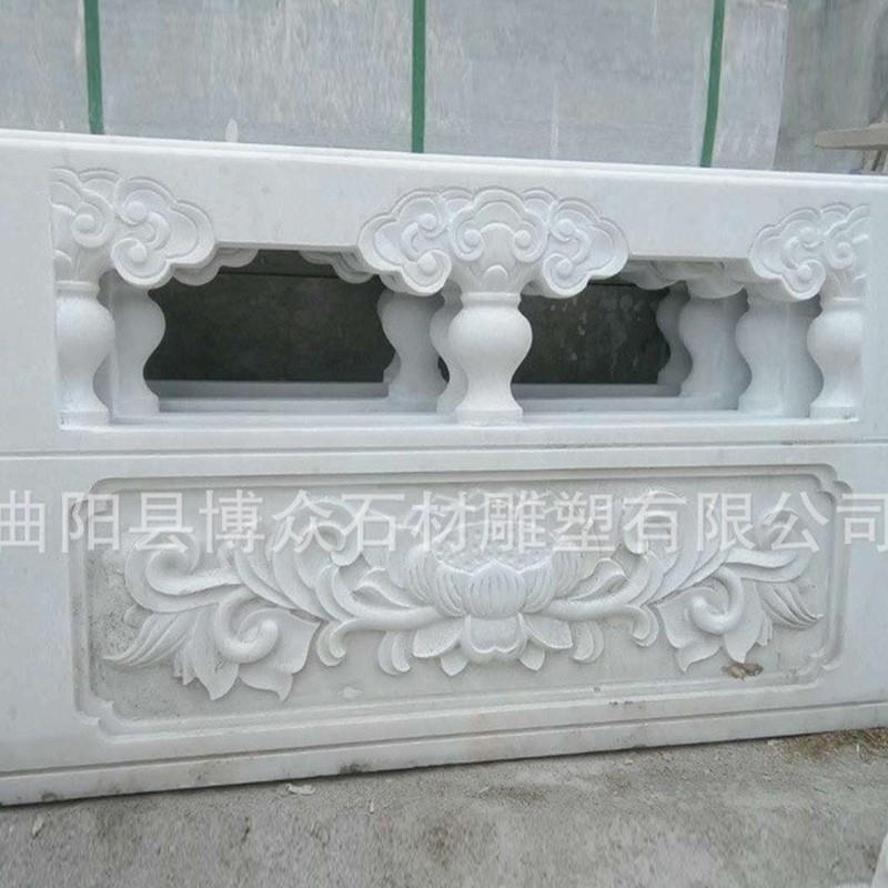 石栏头石雕杆白玉大理石石护栏石栏杆河道公园桥梁栏汉做旧仿杆古