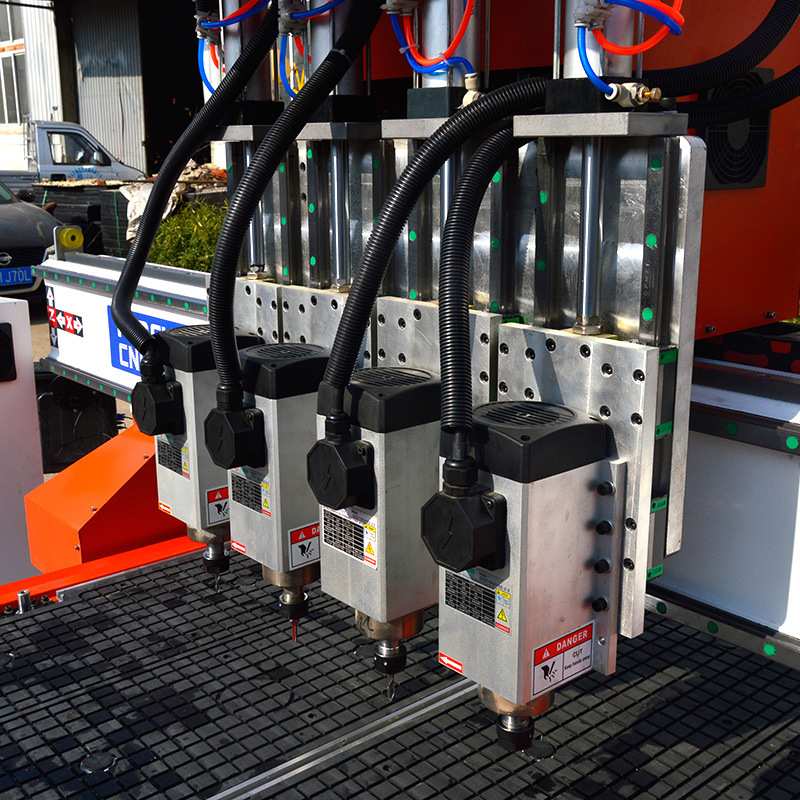 鸿济75折精密数控开料机板式家具橱柜多工序下料机木工雕刻机