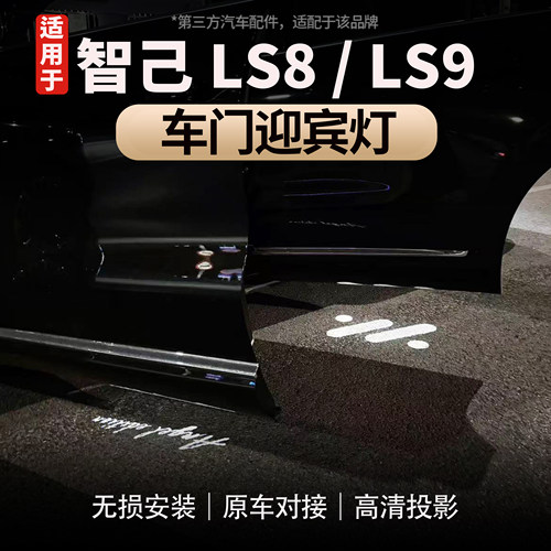 适用于智己LS8/LS9车门迎宾灯