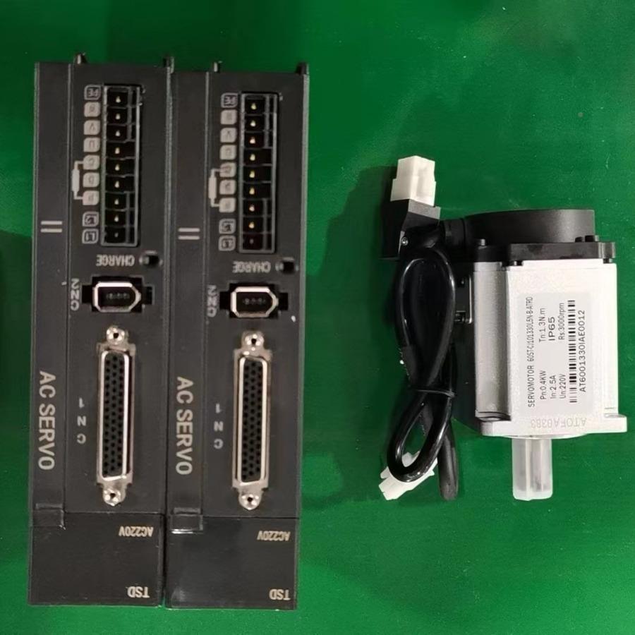 400W/60ST-CJ0113400W/60S30L5+TD-0040/220VS/300转伺服电机驱动