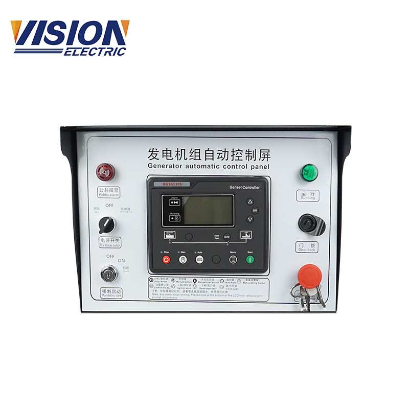 6110U 6110N 柴油发电机组四保护自动化控制柜箱自启动四保护模块