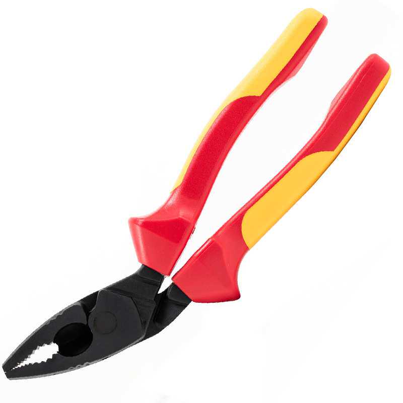 世达72655高压绝缘钢丝钳电工钳老虎钳子G系列7.5英寸