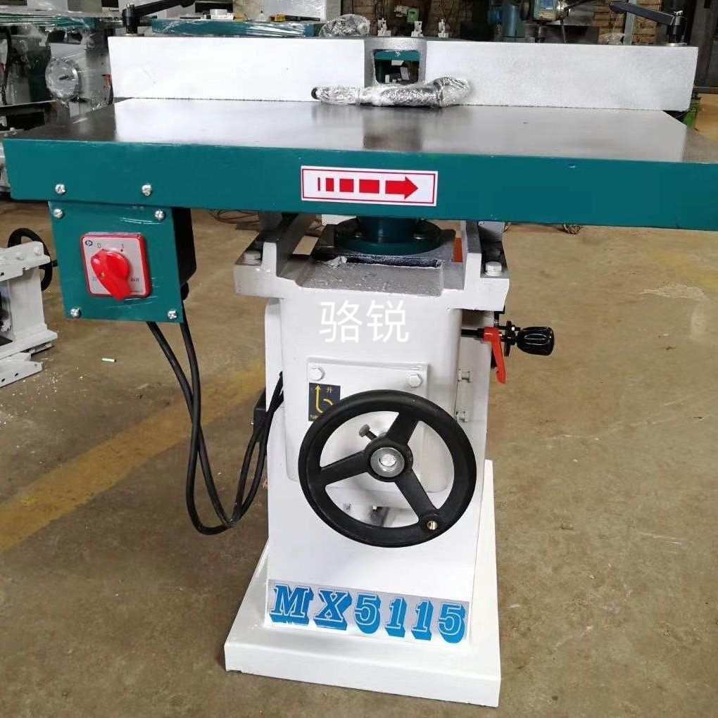 木工地锣机开槽圆边修边机凹槽板式木工立铣机木工修边机新垒德株