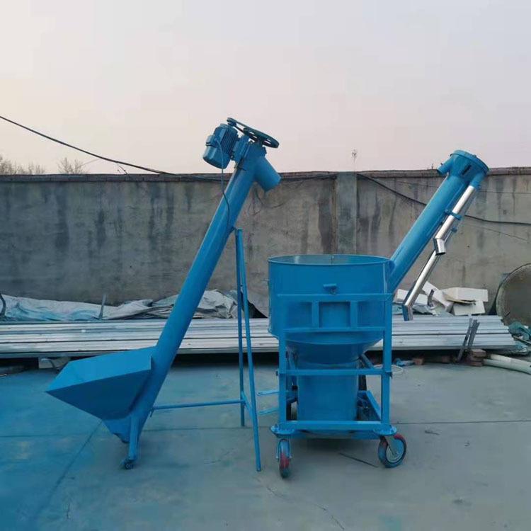 养殖场自动上料车猪牛鸡畜牧养殖喂料车厂家供应上料机