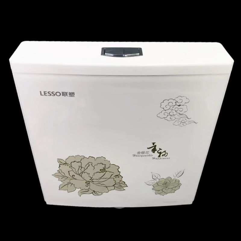 联塑WP02146双按节能冲水箱家用卫生间壁挂式蹲厕蹲坑大冲力水箱