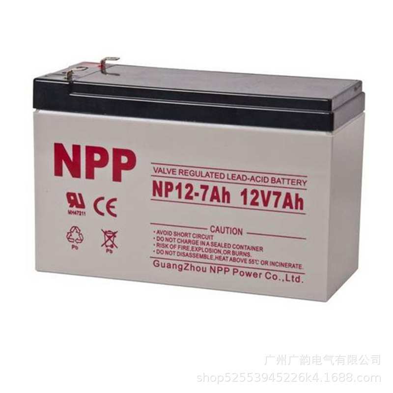 耐普蓄电池12v24ah NPP蓄电池NP12-24 工厂直销 质保三年