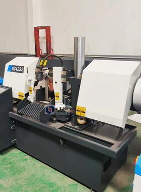 数控金属带锯床GZ4232锯切直径320圆钢快速带锯床