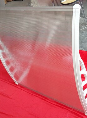 别墅户外遮阳阳台蓬PC板户外遮阳棚庭院露台雨棚遮阳棚