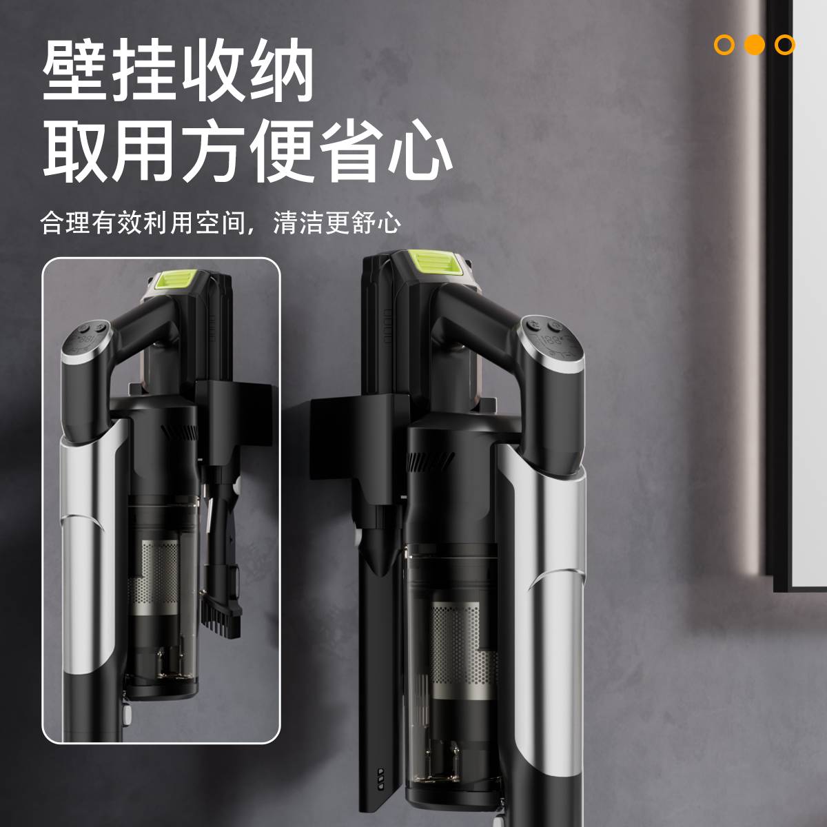 无线锂电车载家用吸尘器强劲吸力无刷大功率便携式手持工业吸尘机