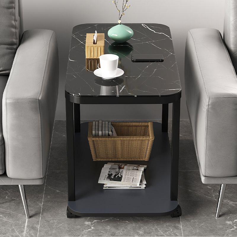 沙发客边柜茶几厅边小户型简侧家用SEA移动带轮茶桌约置物架角几