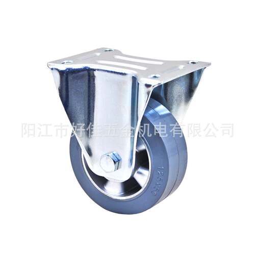 胶源125X50头工厂产牌品12550mm好佳欧款静音铝芯X灰色弹力橡定向