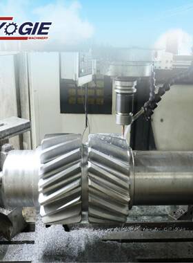 四轴数控龙门铣标制造直齿齿轮轴字人轮QNU非轴齿条来图制造