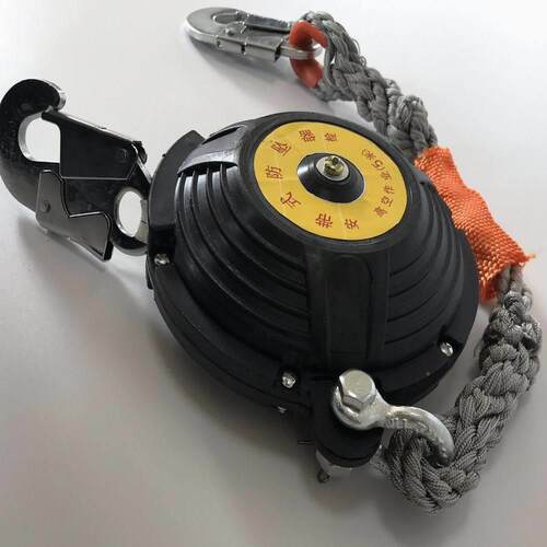 高人体工空业自锁器自控带降器重型防坠945绝缘织防缓坠速差防坠