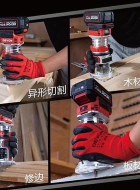 锂刷电修边1机29无充电雕刻机功能开KDP槽多倒角机电木铣小锣机