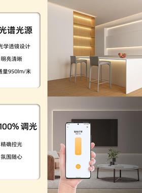 ll室LE_1652689D内护眼厅高亮智能灯带客卧室吊顶房贴厨片灯防水E