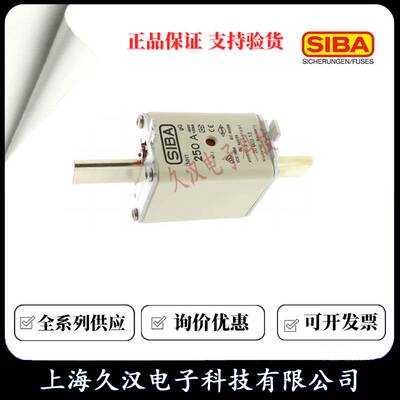 2000313 西霸SIBA 熔断器NH1-80/100/125/160/200/224/250A保险丝