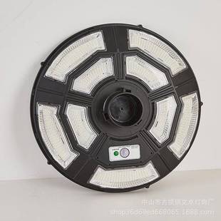 新款 039led路一体化太能路灯头人体感 太阳阳能灯FOU飞碟庭院灯WZ