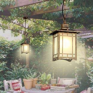 中式 户外灯吊269灯台防水吊室外庭院走阳廊阳园光房花凉亭葡萄架