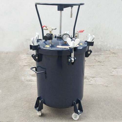 压力喷漆罐自动搅拌气动压力桶不锈钢油漆喷涂20/30/40/60升