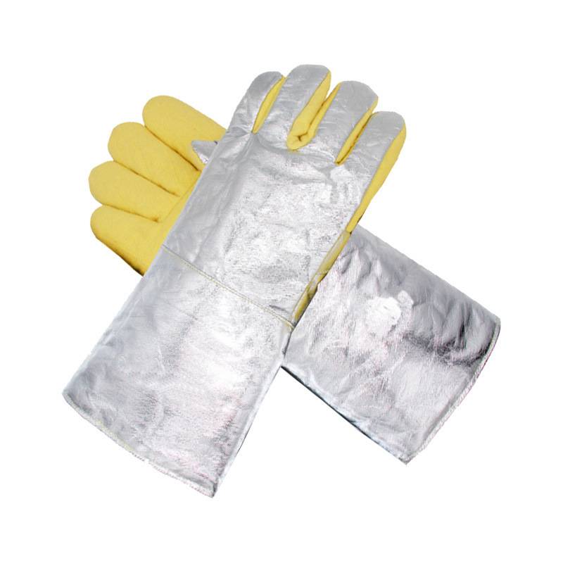 君御SF521铝箔隔热手套500度耐高温防飞溅耐磨冶炼铸造防护手套