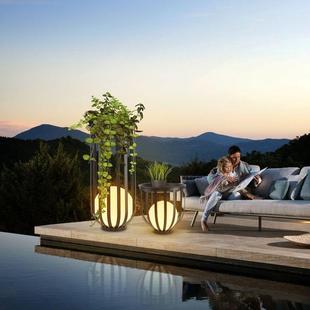 阳太能灯庭院灯灯灯氛围灯室外花JA L0010架灯防水景观灯花太园阳