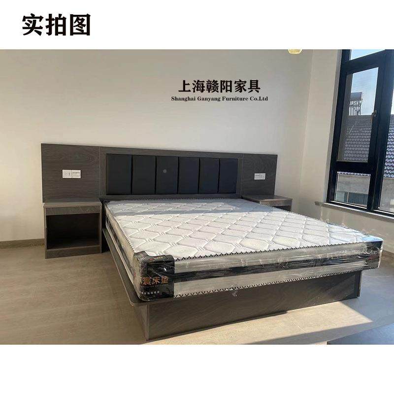 酒店床标间具143全套宾馆家软包床头靠背寓公民单宿双人床出租屋,商业/办公家具,成套酒店家具,淘宝优惠券,粉丝福利购,淘宝优惠卷