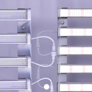 l植ed灯植物生长灯鱼全光谱温室SKM白暖红灯管物补光管growilght