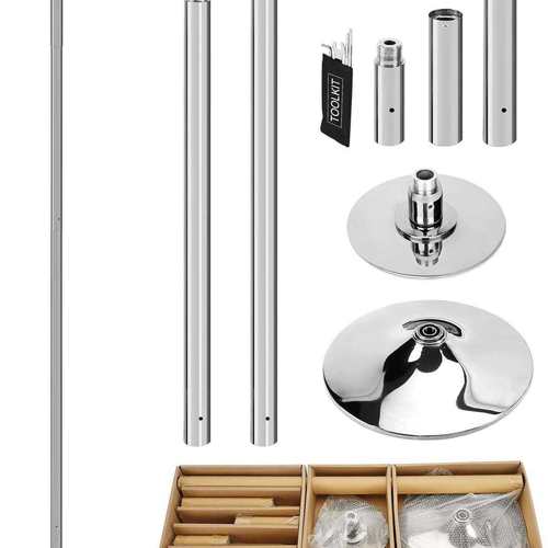 钢管舞跳舞杆DANCEPOLE舞蹈杆旋转静止可调节跳舞管不打螺丝舞杆